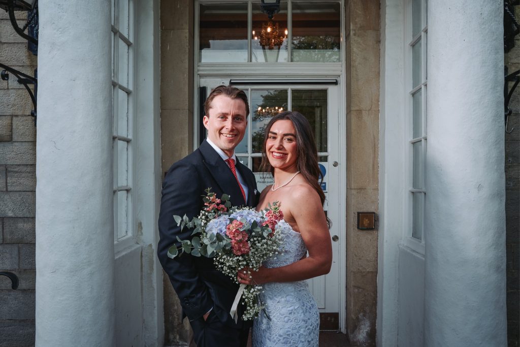 Wedding photography and complimentary ceremony film service at Bilton House