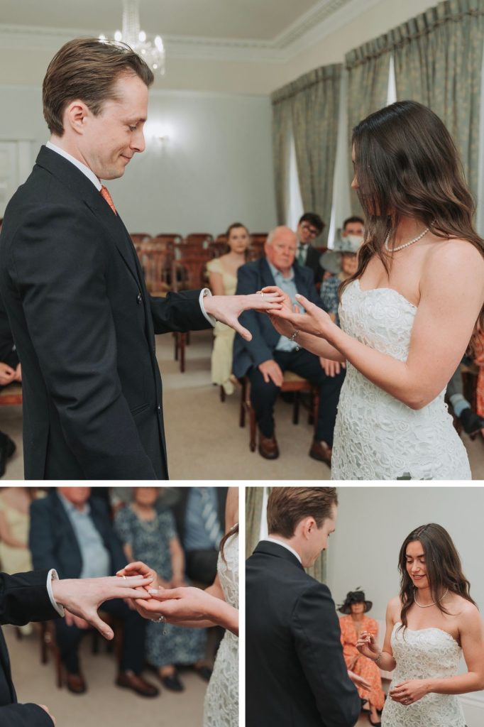 Wedding ceremony capture inside Harrogate Register Office by Ian Choi Photography 3