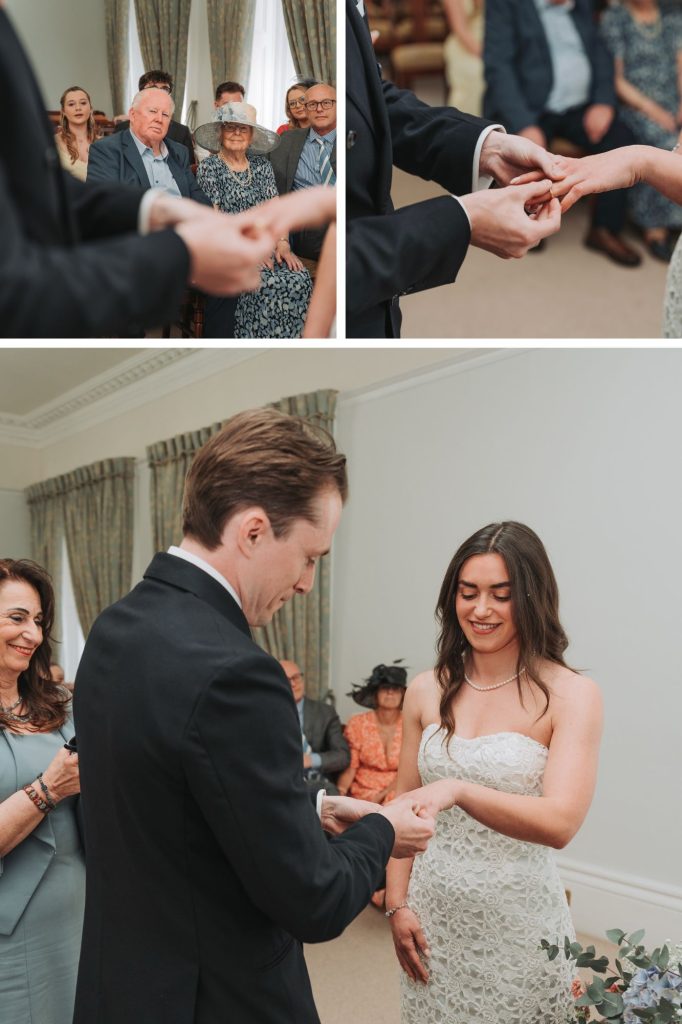 Wedding ceremony capture inside Harrogate Register Office by Ian Choi Photography 2