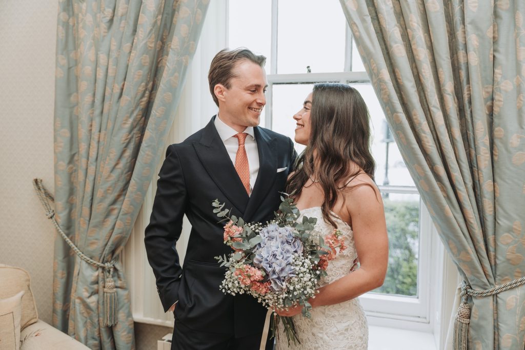 Natural and authentic wedding photography sample at Harrogate Register Office